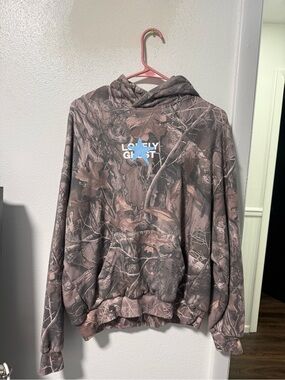 Lonely Ghost Camo Hoodie